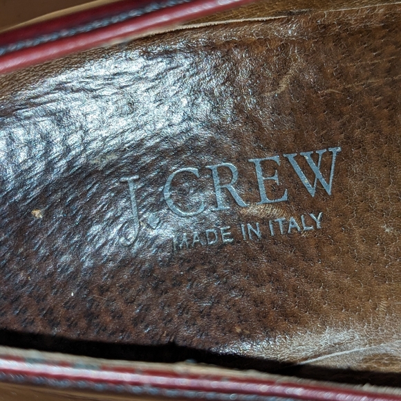 J.CREW OXFORD Leather SHOES SZ 7 - Picture 4 of 5